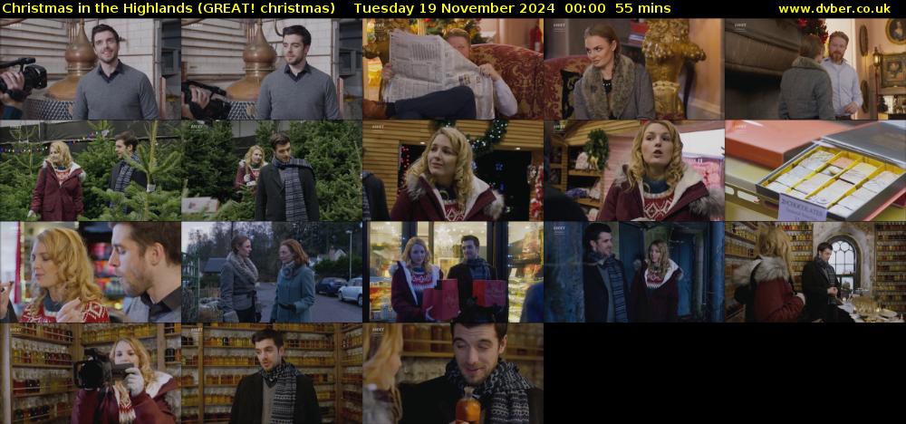Christmas in the Highlands (GREAT! christmas) Tuesday 19 November 2024 00:00 - 00:55