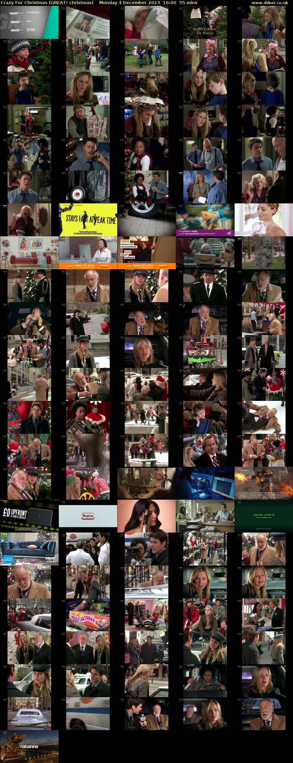 Crazy For Christmas (GREAT! christmas) Monday 4 December 2023 16:00 - 16:55