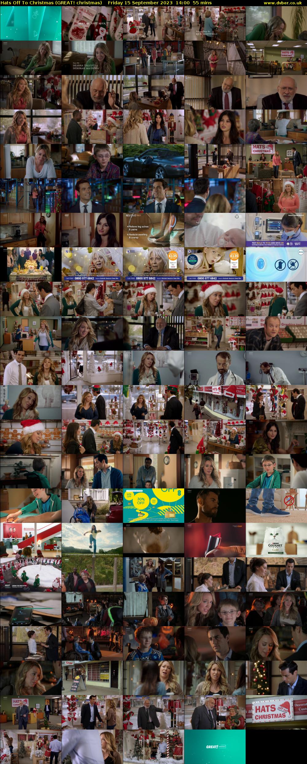 Hats Off To Christmas (GREAT! christmas) Friday 15 September 2023 14:00 - 14:55