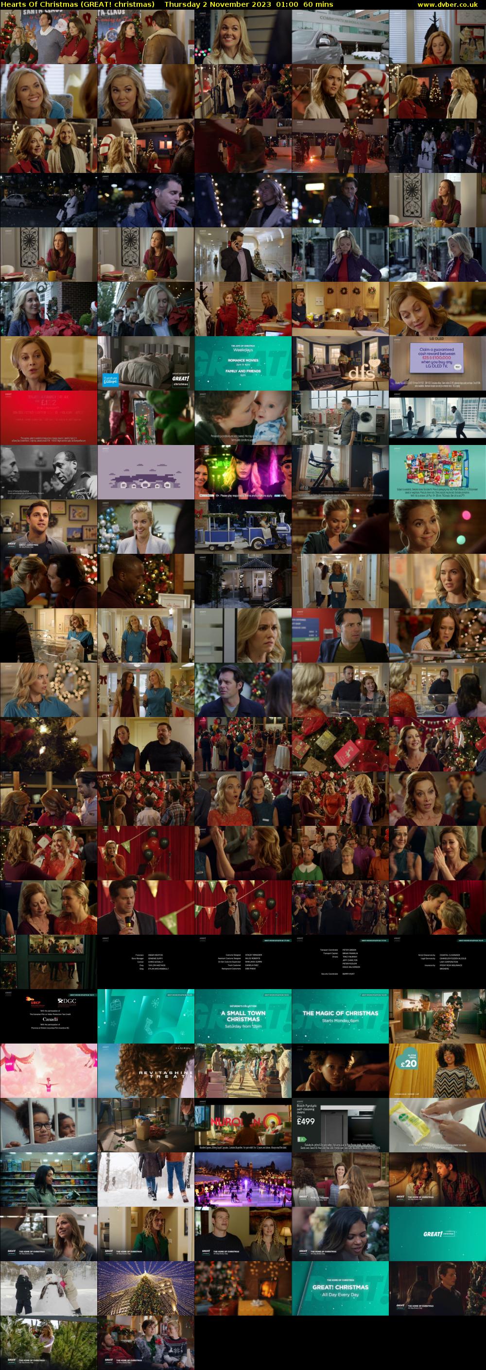 Hearts Of Christmas (GREAT! christmas) Thursday 2 November 2023 01:00 - 02:00