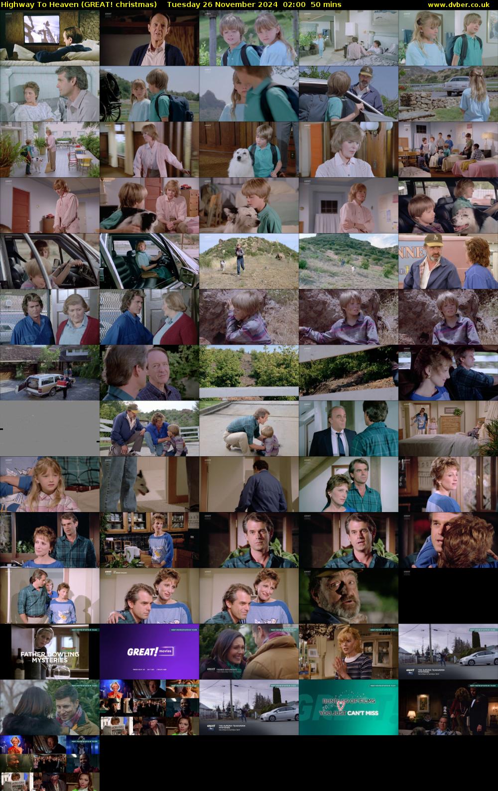 Highway To Heaven (GREAT! christmas) Tuesday 26 November 2024 02:00 - 02:50