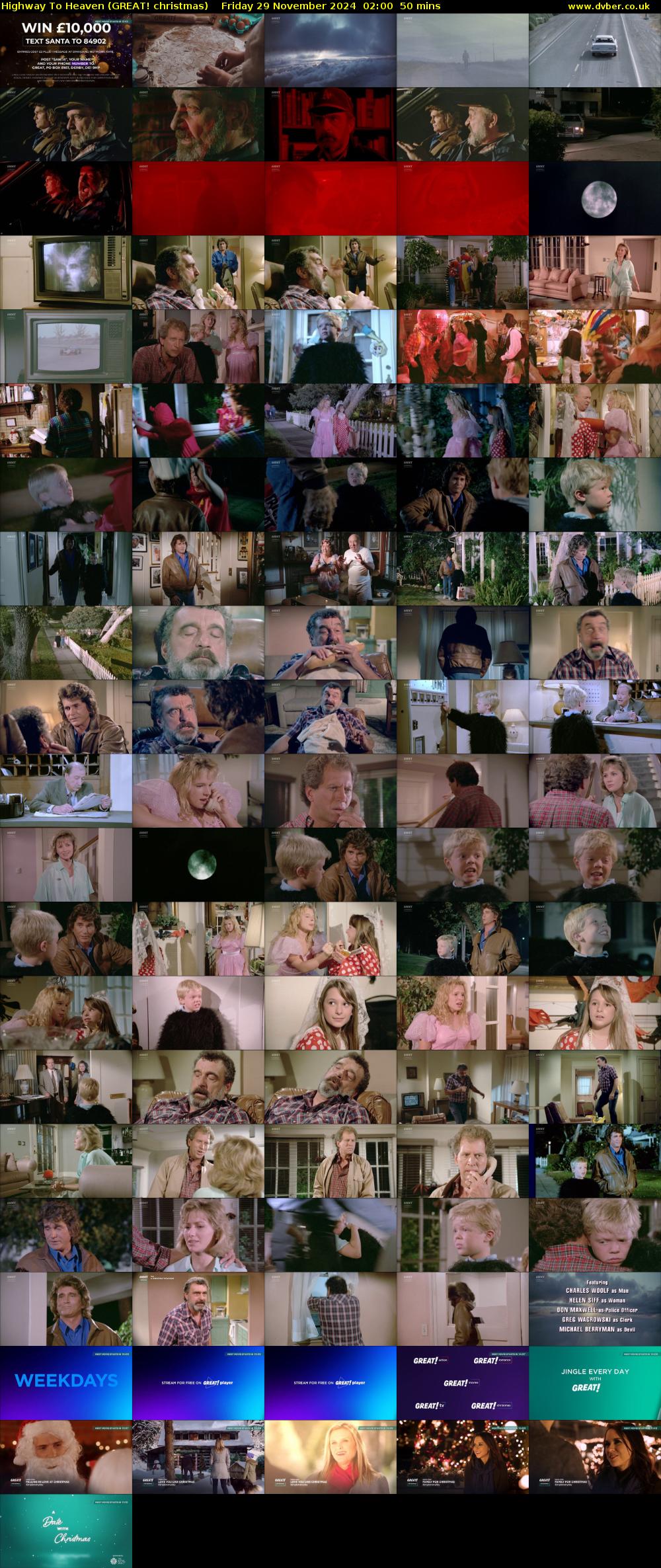 Highway To Heaven (GREAT! christmas) Friday 29 November 2024 02:00 - 02:50