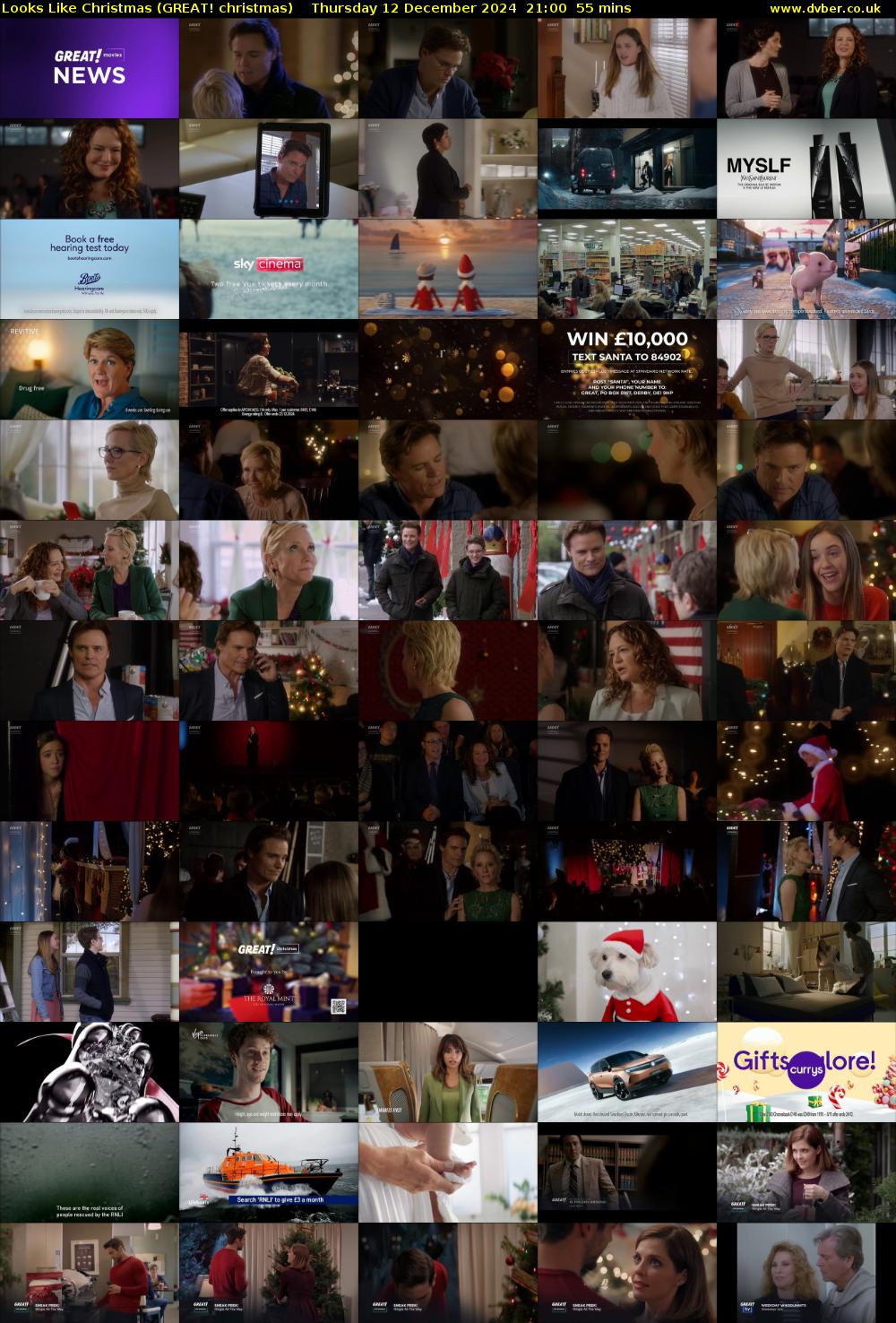 Looks Like Christmas (GREAT! christmas) Thursday 12 December 2024 21:00 - 21:55