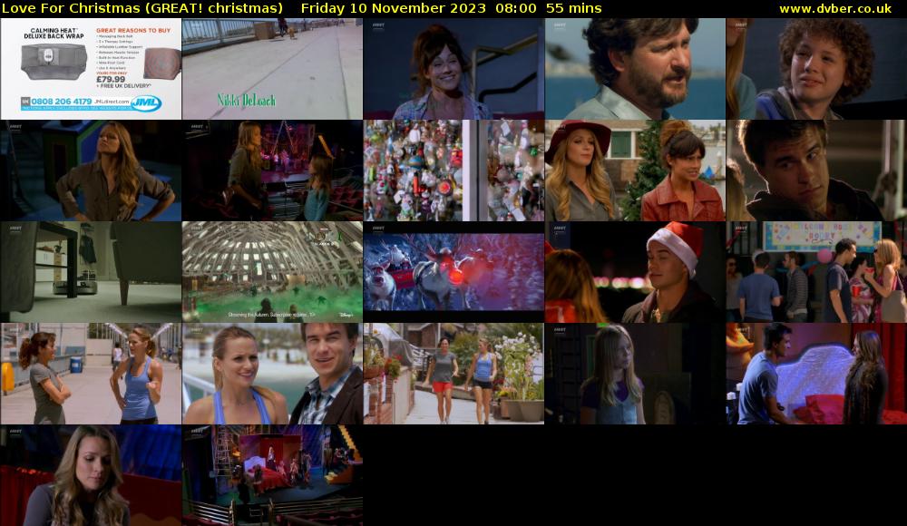 Love For Christmas (GREAT! christmas) Friday 10 November 2023 08:00 - 08:55
