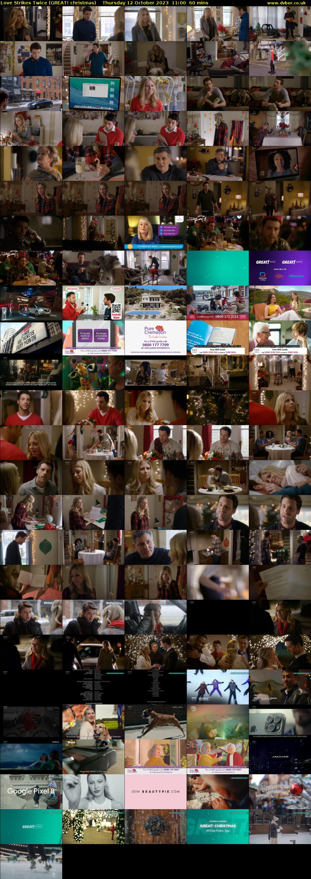 Love Strikes Twice (GREAT! christmas) Thursday 12 October 2023 11:00 - 12:00