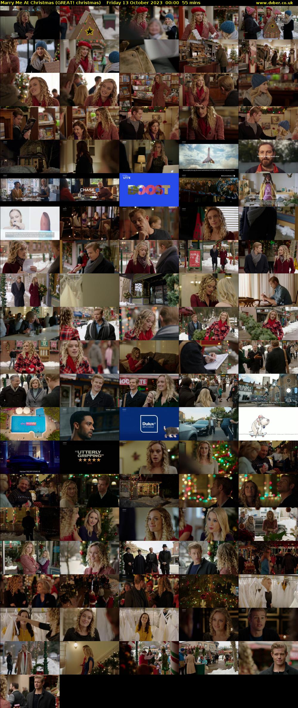 Marry Me At Christmas (GREAT! christmas) Friday 13 October 2023 00:00 - 00:55