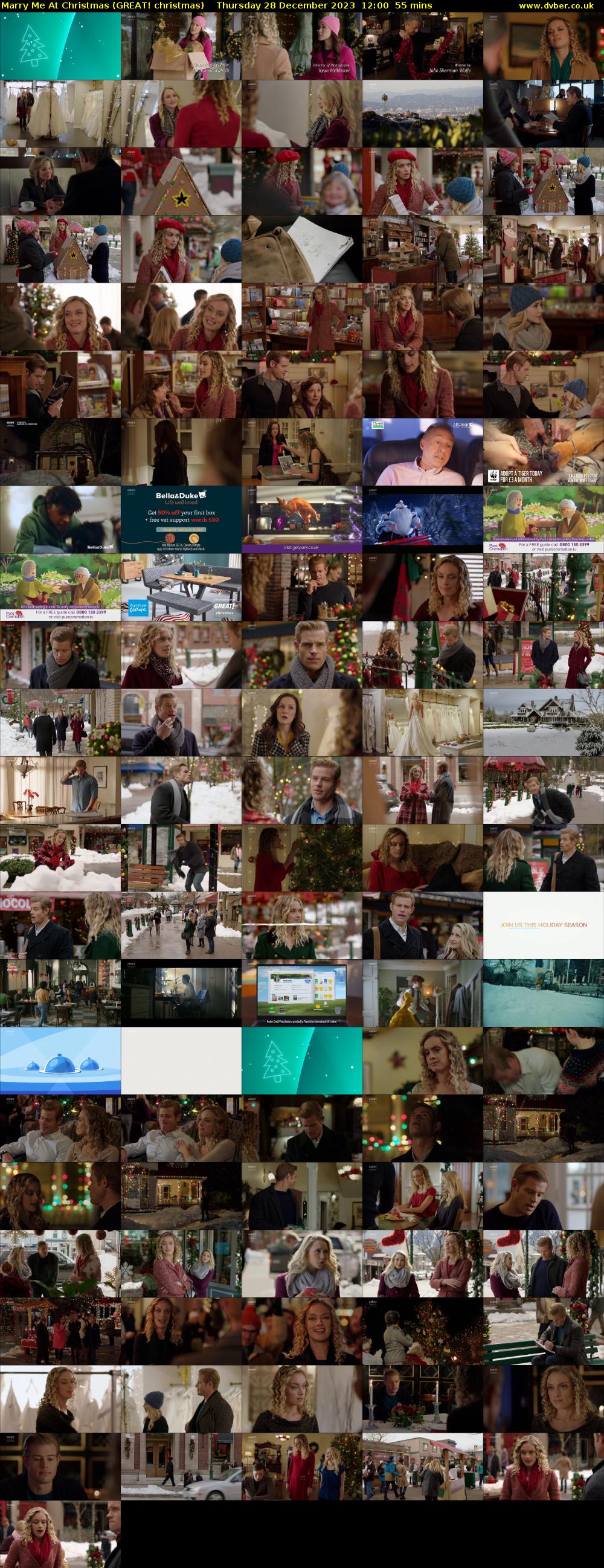 Marry Me At Christmas (GREAT! christmas) Thursday 28 December 2023 12:00 - 12:55