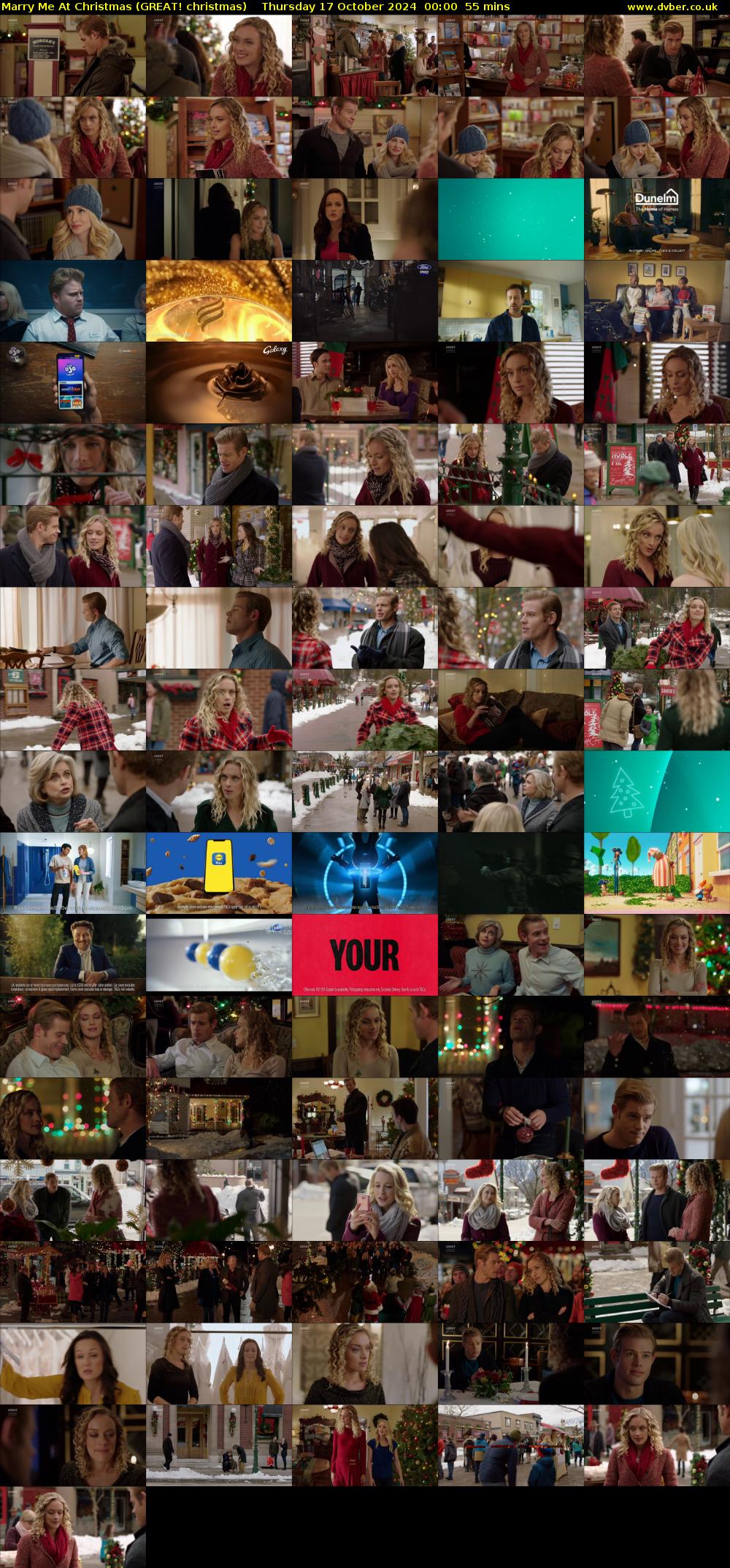 Marry Me At Christmas (GREAT! christmas) Thursday 17 October 2024 00:00 - 00:55