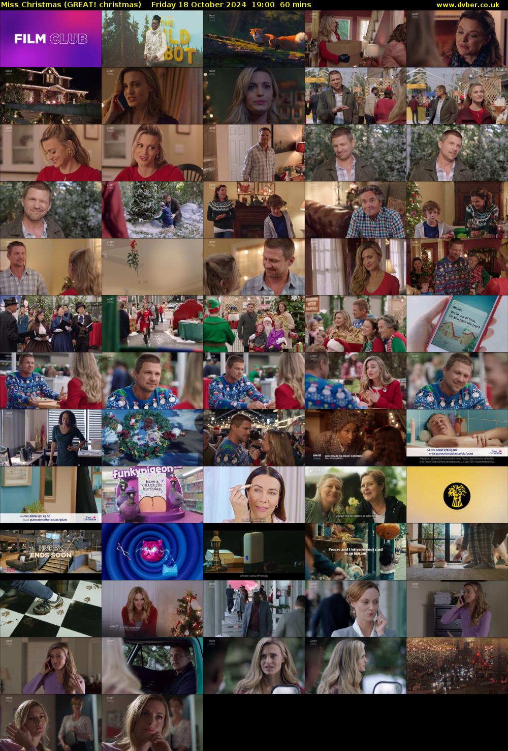 Miss Christmas (GREAT! christmas) Friday 18 October 2024 19:00 - 20:00