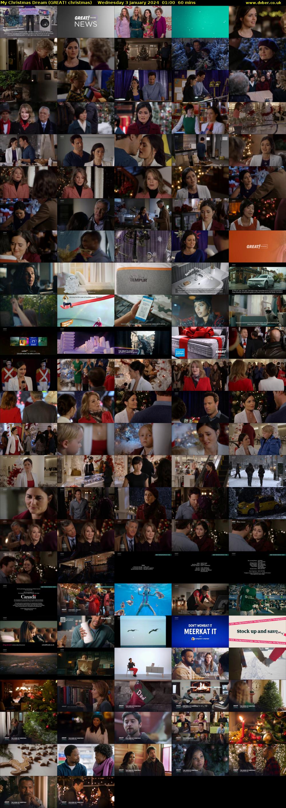 My Christmas Dream (GREAT! christmas) Wednesday 3 January 2024 01:00 - 02:00