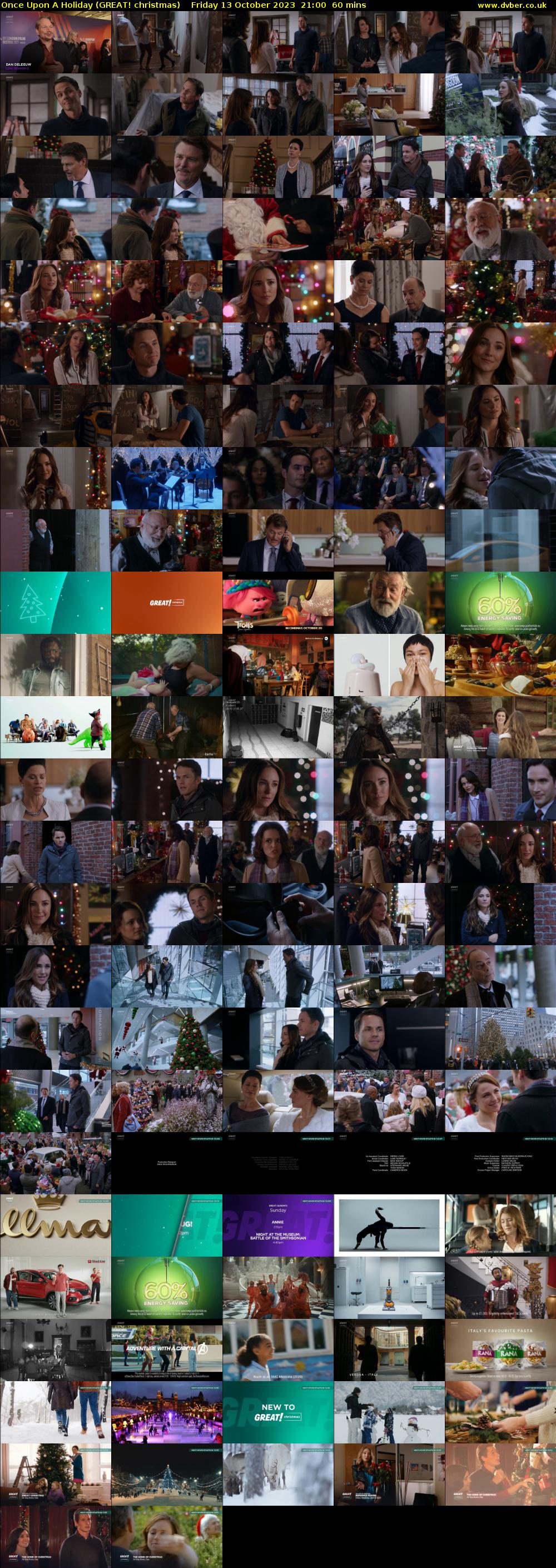 Once Upon A Holiday (GREAT! christmas) Friday 13 October 2023 21:00 - 22:00