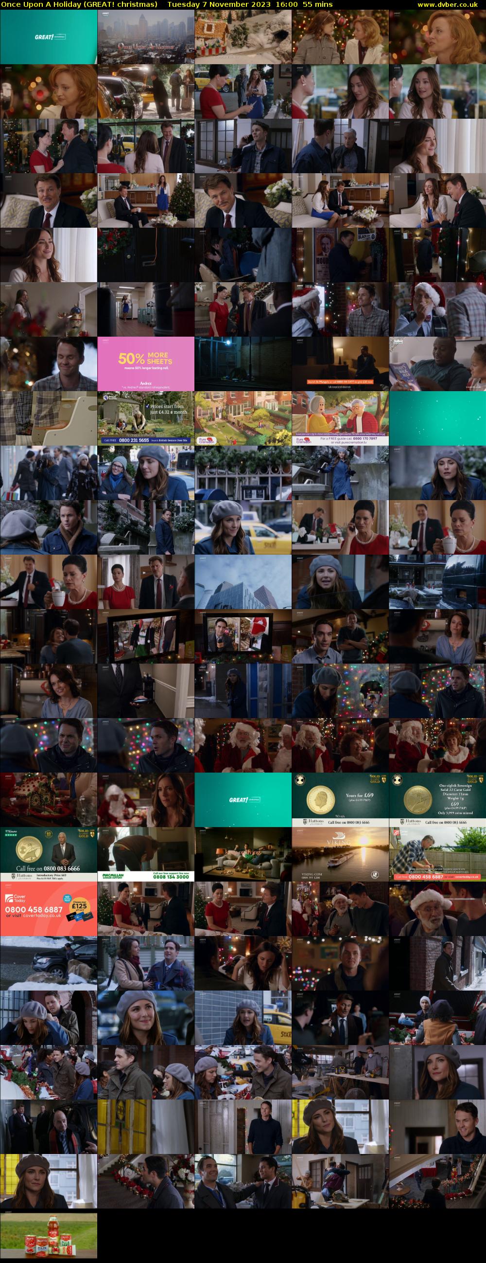 Once Upon A Holiday (GREAT! christmas) Tuesday 7 November 2023 16:00 - 16:55