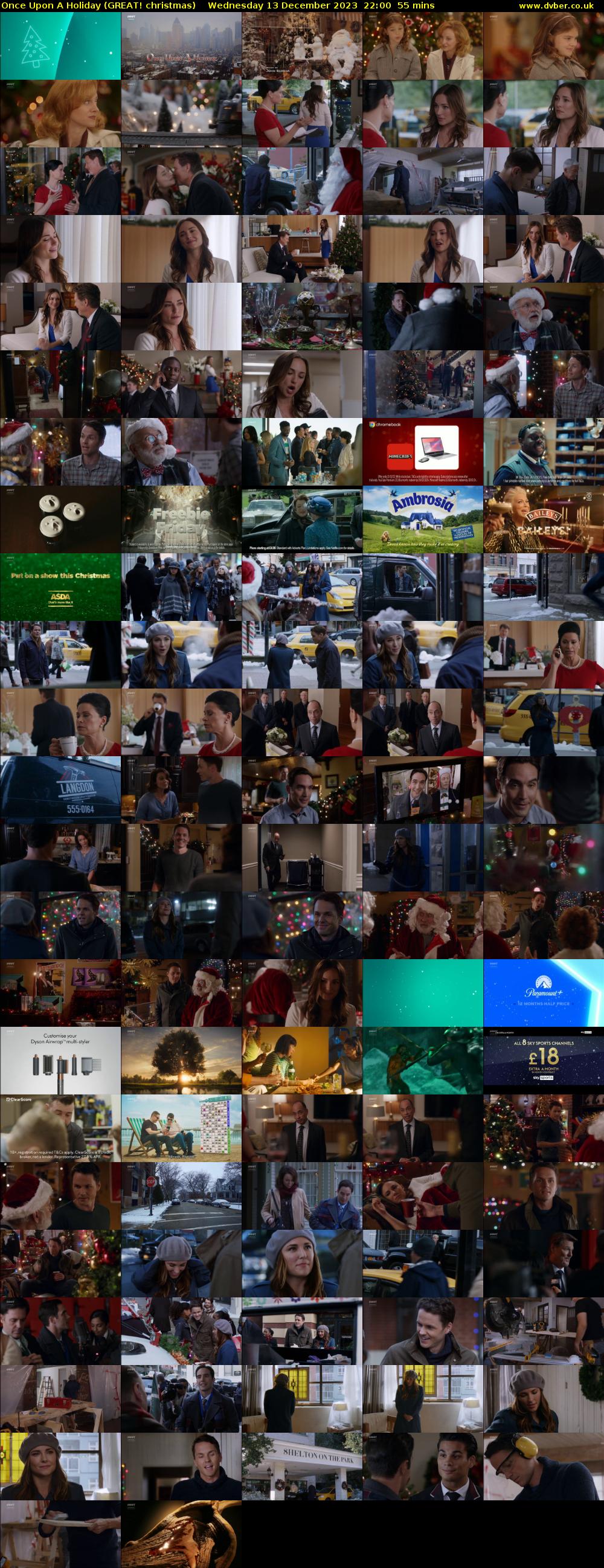 Once Upon A Holiday (GREAT! christmas) Wednesday 13 December 2023 22:00 - 22:55