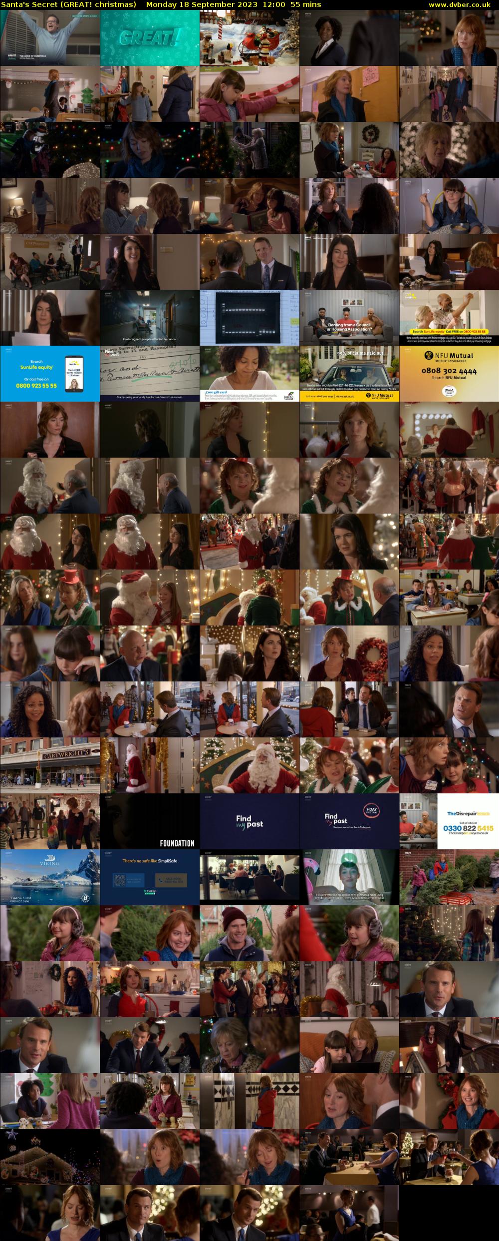 Santa's Secret (GREAT! christmas) Monday 18 September 2023 12:00 - 12:55