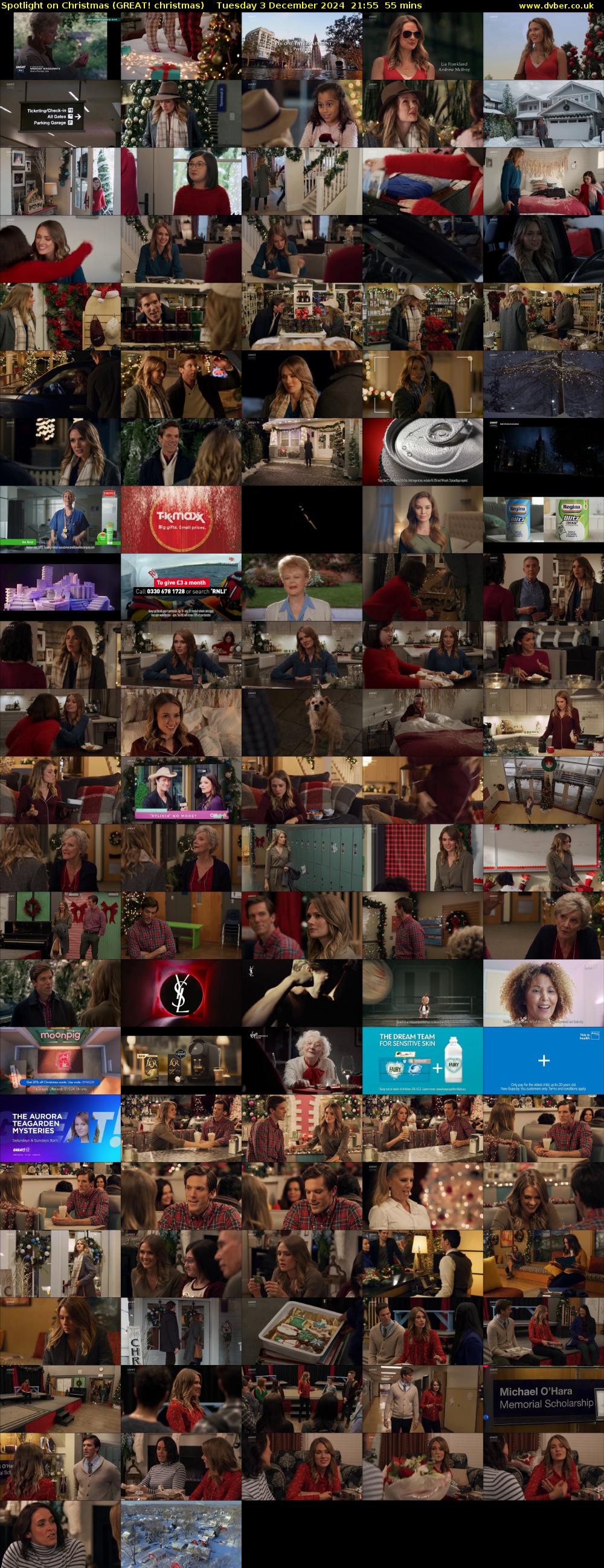 Spotlight on Christmas (GREAT! christmas) Tuesday 3 December 2024 21:55 - 22:50