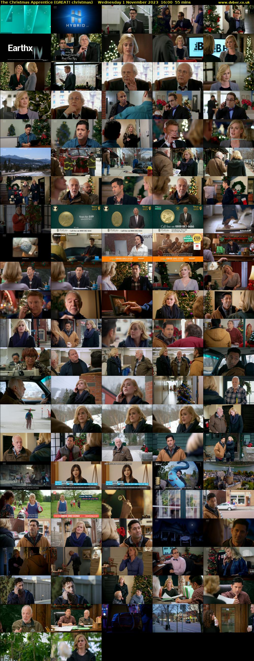 The Christmas Apprentice (GREAT! christmas) Wednesday 1 November 2023 16:00 - 16:55