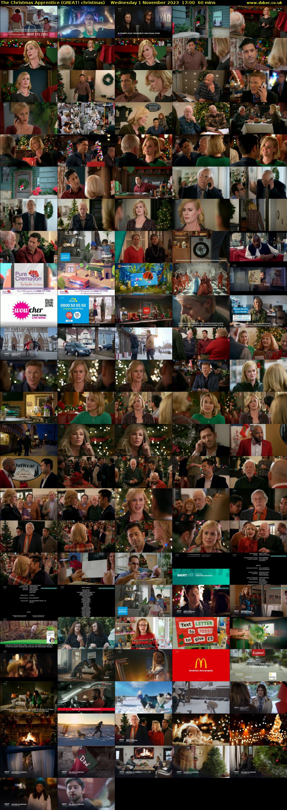 The Christmas Apprentice (GREAT! christmas) Wednesday 1 November 2023 17:00 - 18:00