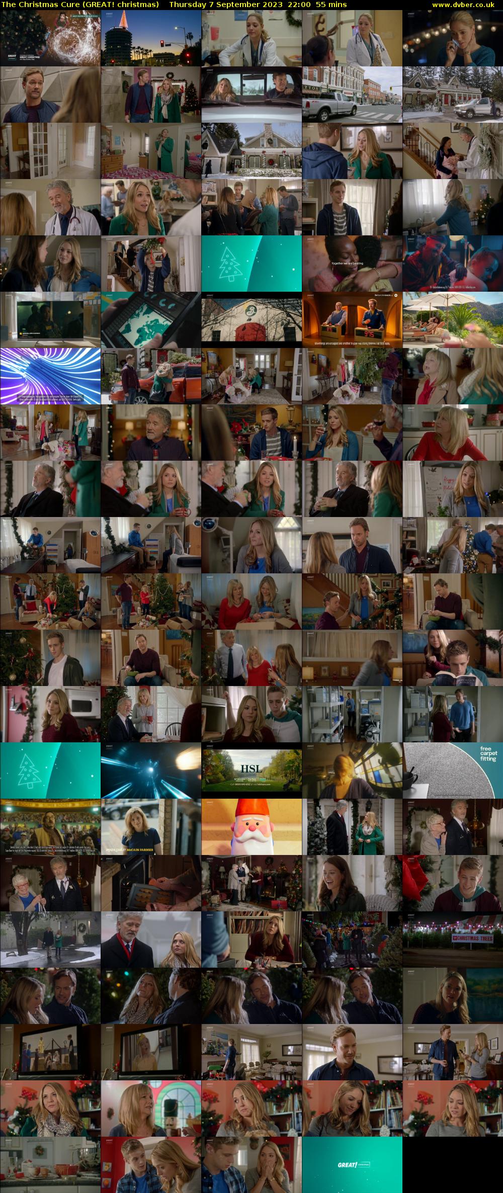 The Christmas Cure (GREAT! christmas) Thursday 7 September 2023 22:00 - 22:55