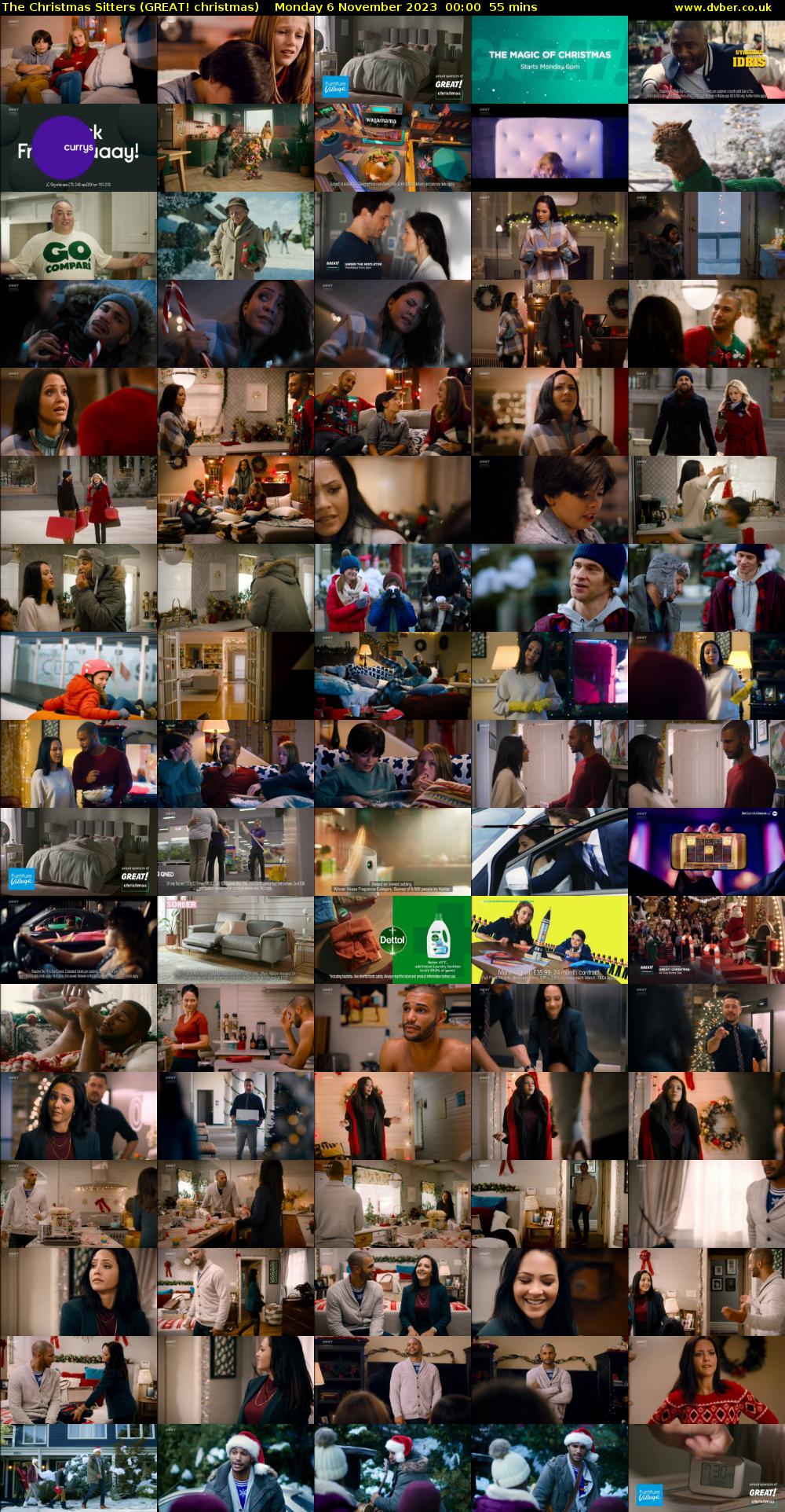 The Christmas Sitters (GREAT! christmas) Monday 6 November 2023 00:00 - 00:55