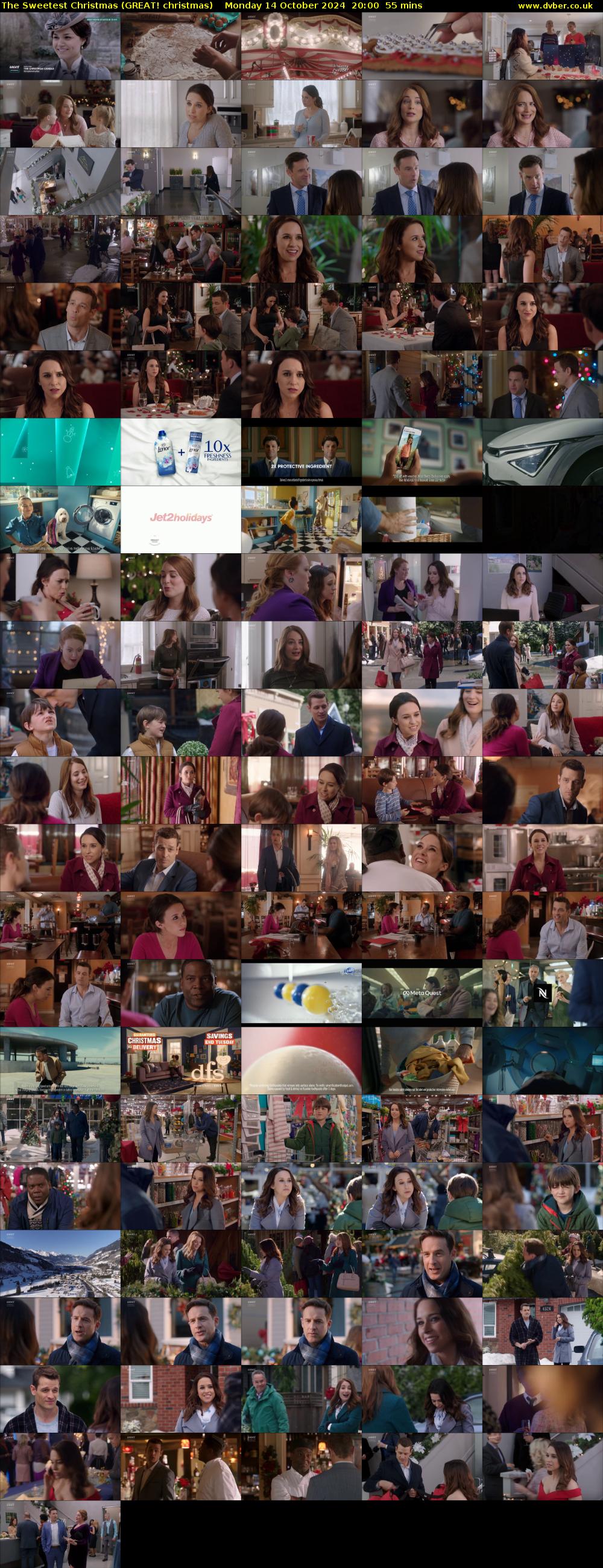 The Sweetest Christmas (GREAT! christmas) Monday 14 October 2024 20:00 - 20:55