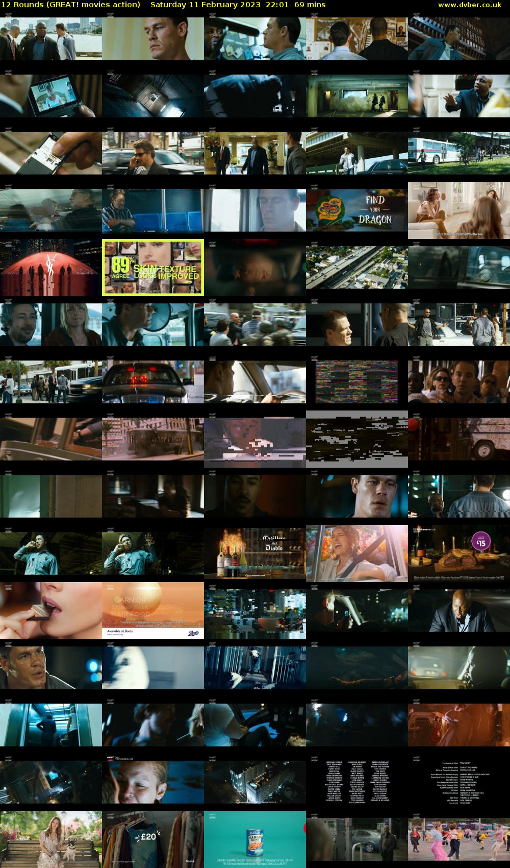 12 Rounds (GREAT! movies action) Saturday 11 February 2023 22:01 - 23:10