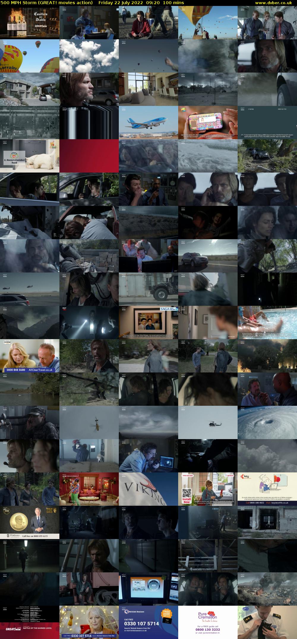 500 MPH Storm (GREAT! movies action) Friday 22 July 2022 09:20 - 11:00