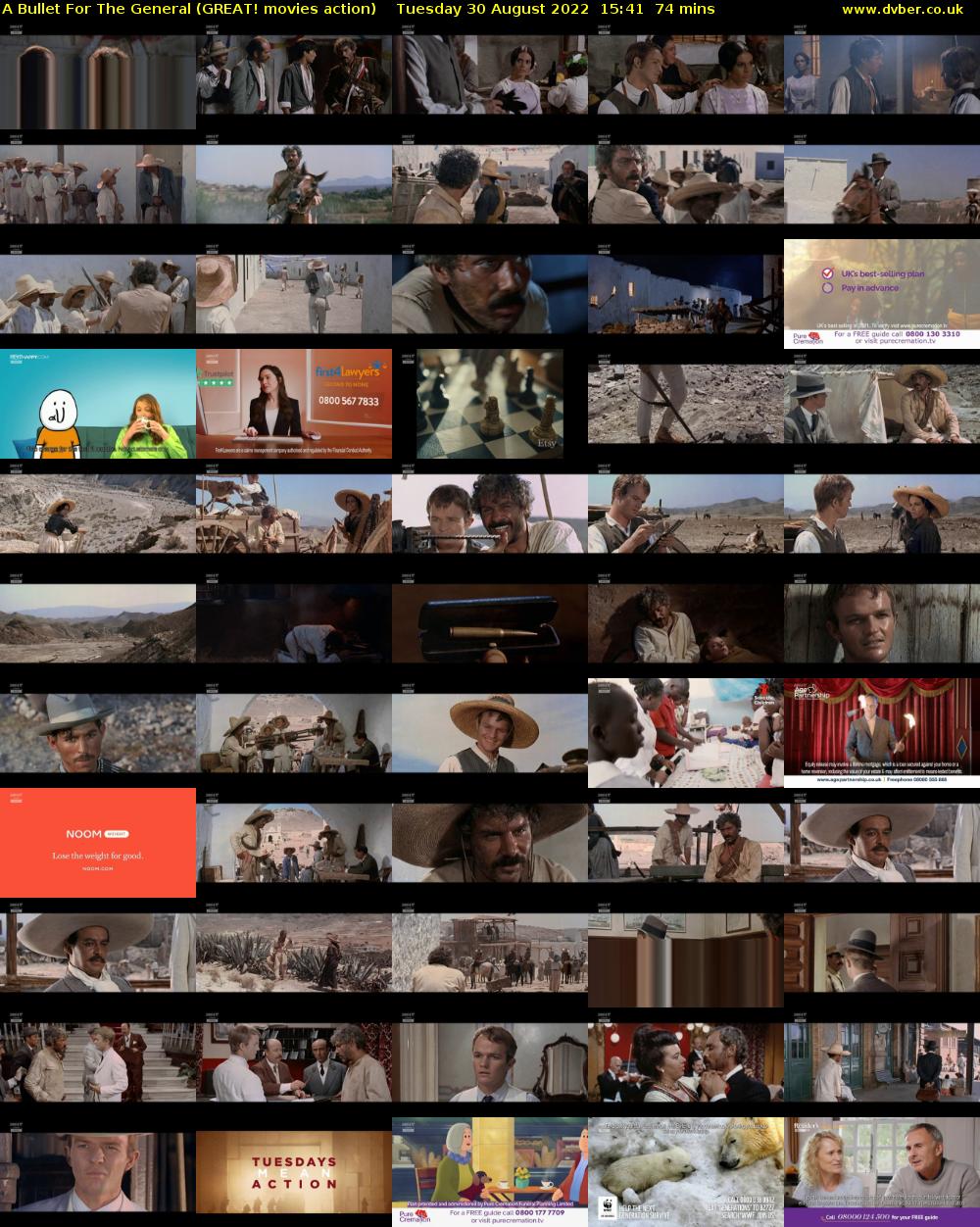 A Bullet For The General (GREAT! movies action) Tuesday 30 August 2022 15:41 - 16:55