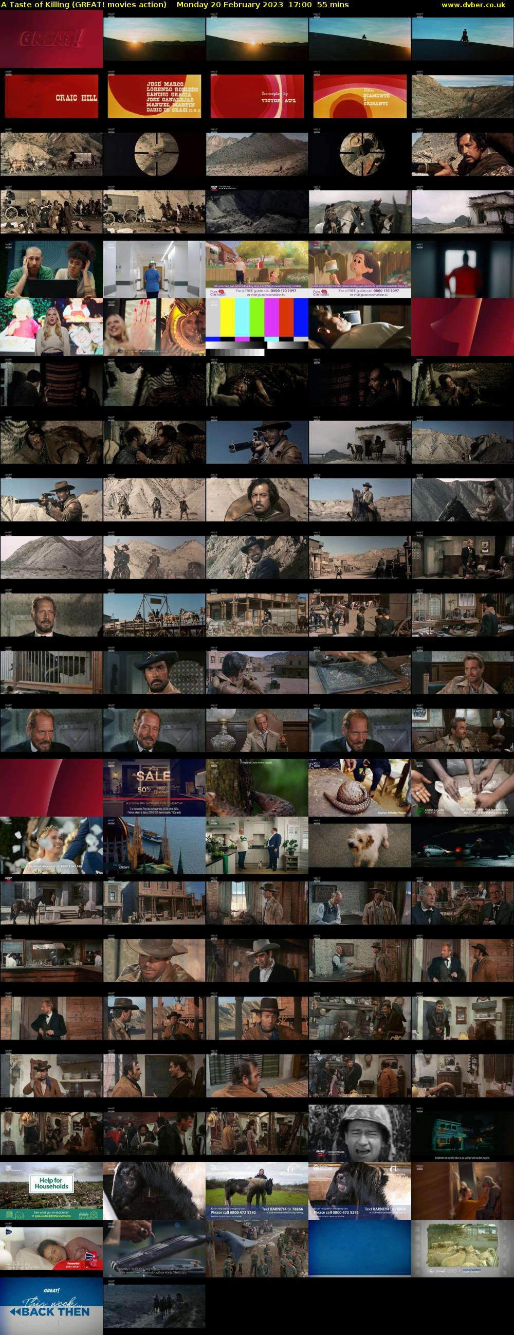 A Taste of Killing (GREAT! movies action) Monday 20 February 2023 17:00 - 17:55