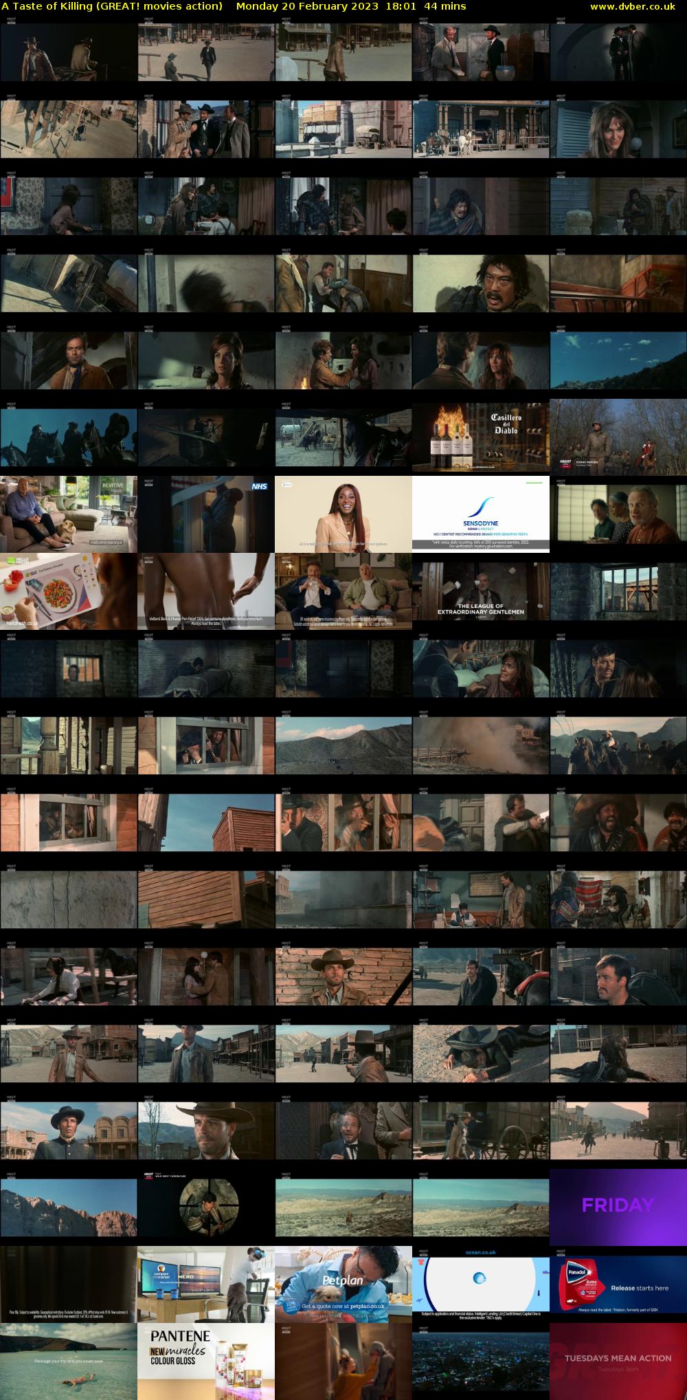 A Taste of Killing (GREAT! movies action) Monday 20 February 2023 18:01 - 18:45