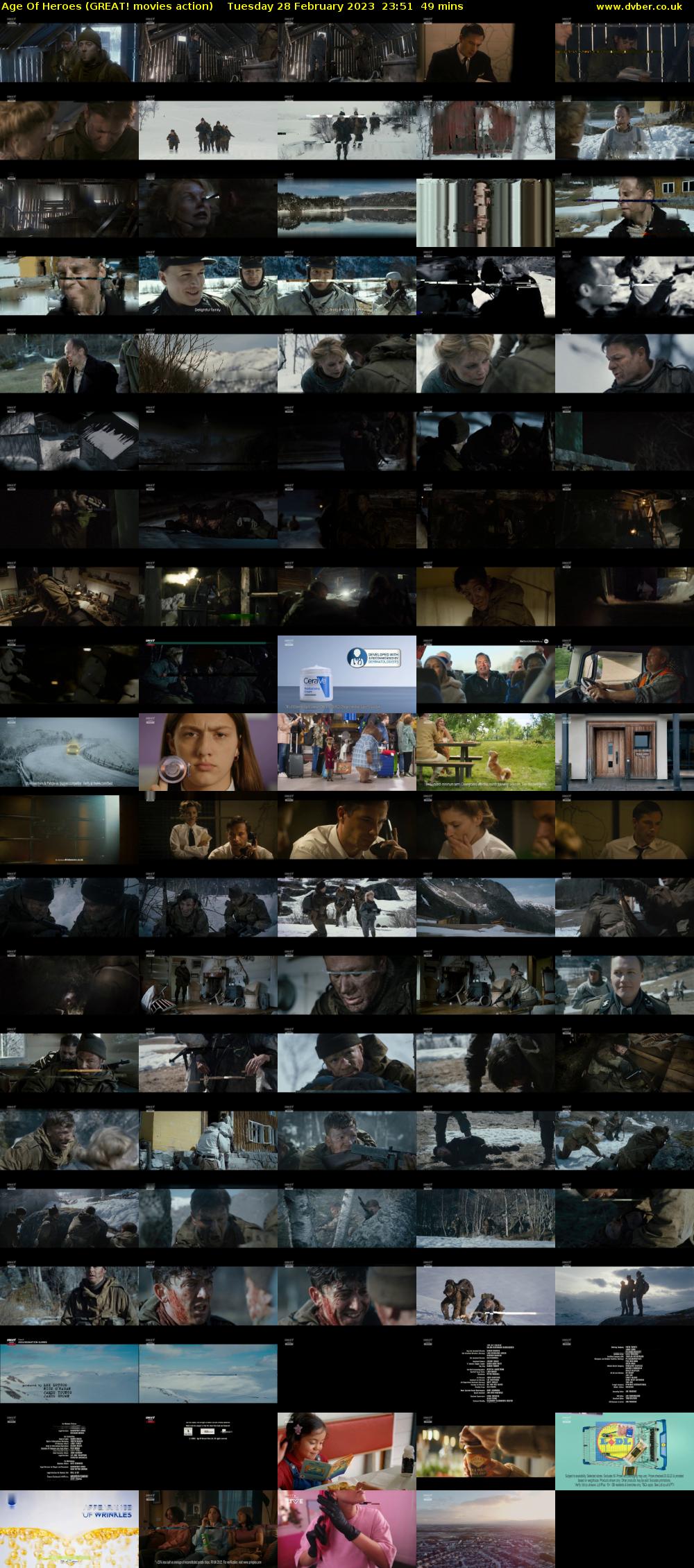 Age Of Heroes (GREAT! movies action) Tuesday 28 February 2023 23:51 - 00:40