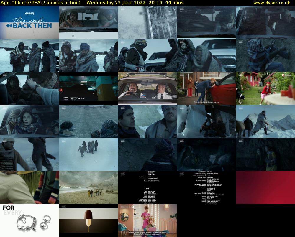 Age Of Ice (GREAT! movies action) Wednesday 22 June 2022 20:16 - 21:00