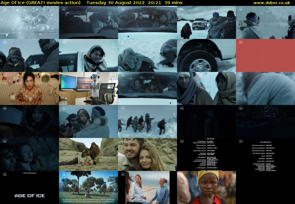 Age Of Ice (GREAT! movies action) Tuesday 30 August 2022 20:21 - 21:00