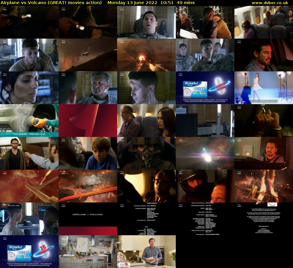 Airplane vs Volcano (GREAT! movies action) Monday 13 June 2022 10:51 - 11:40