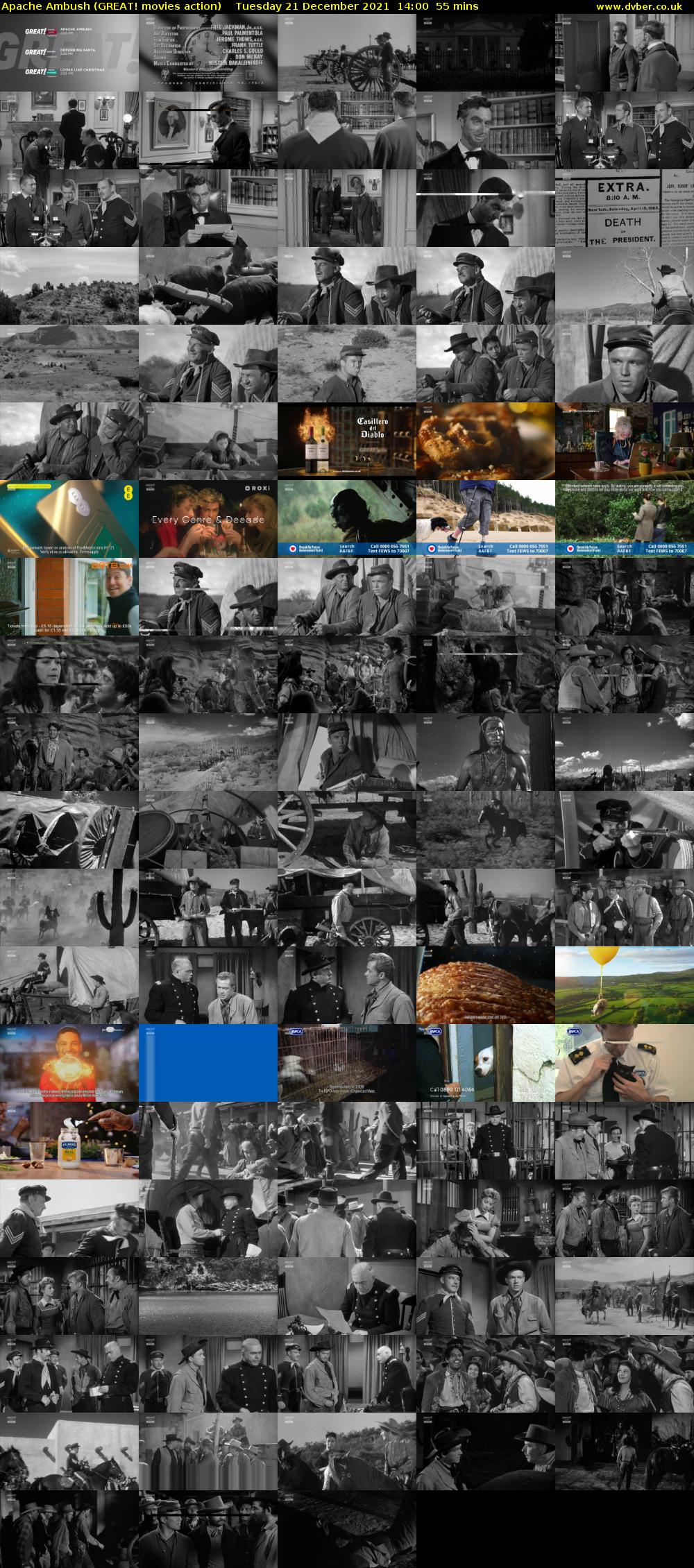Apache Ambush (GREAT! movies action) Tuesday 21 December 2021 14:00 - 14:55