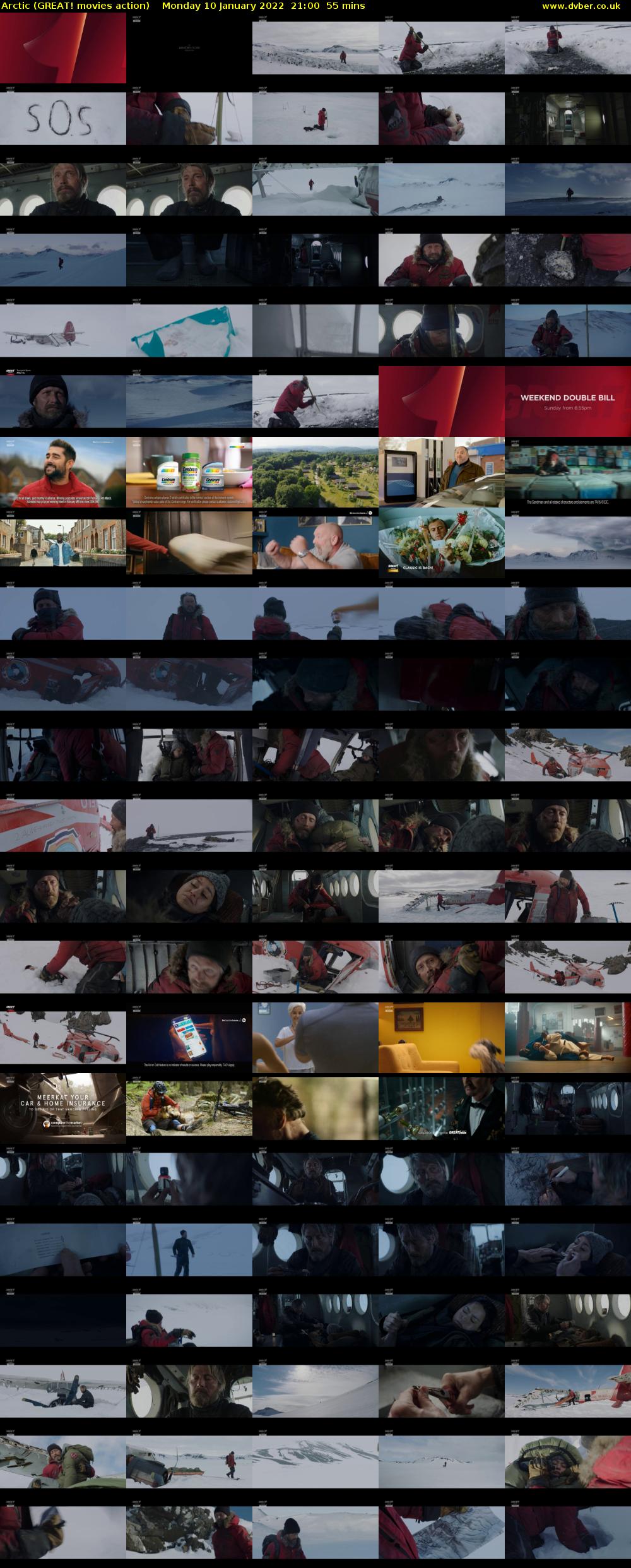 Arctic (GREAT! movies action) Monday 10 January 2022 21:00 - 21:55