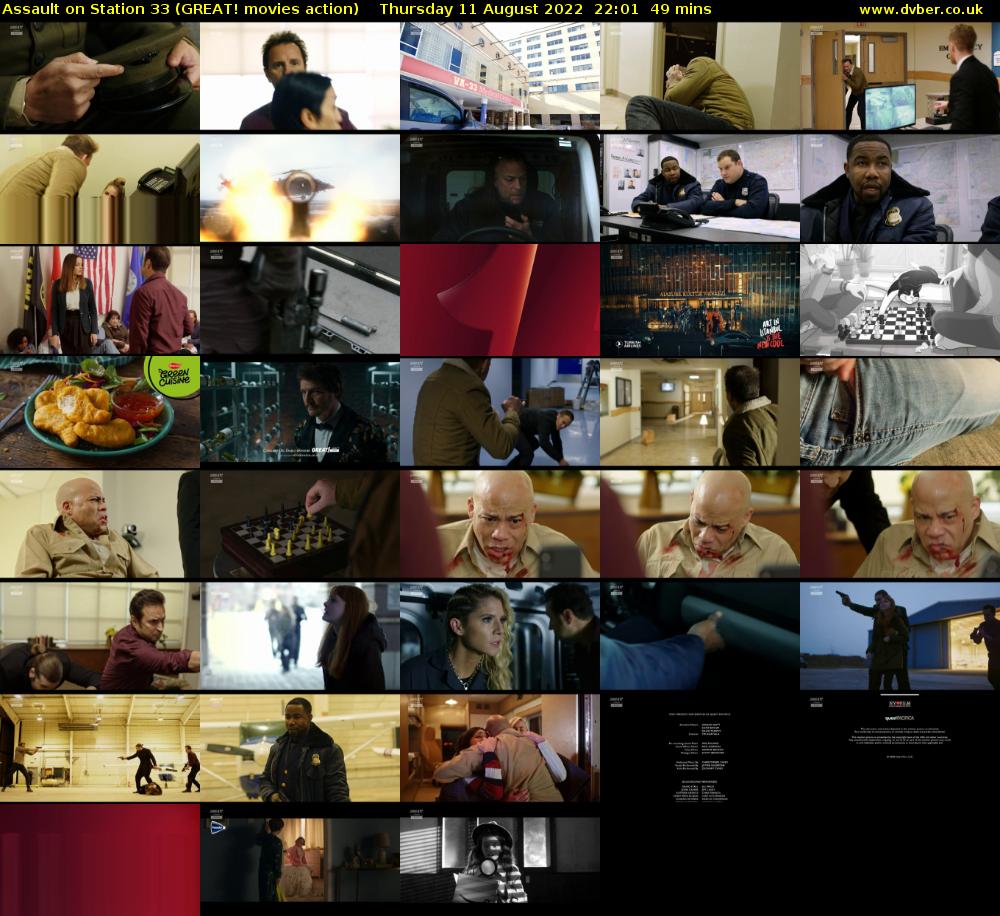 Assault on Station 33 (GREAT! movies action) Thursday 11 August 2022 22:01 - 22:50