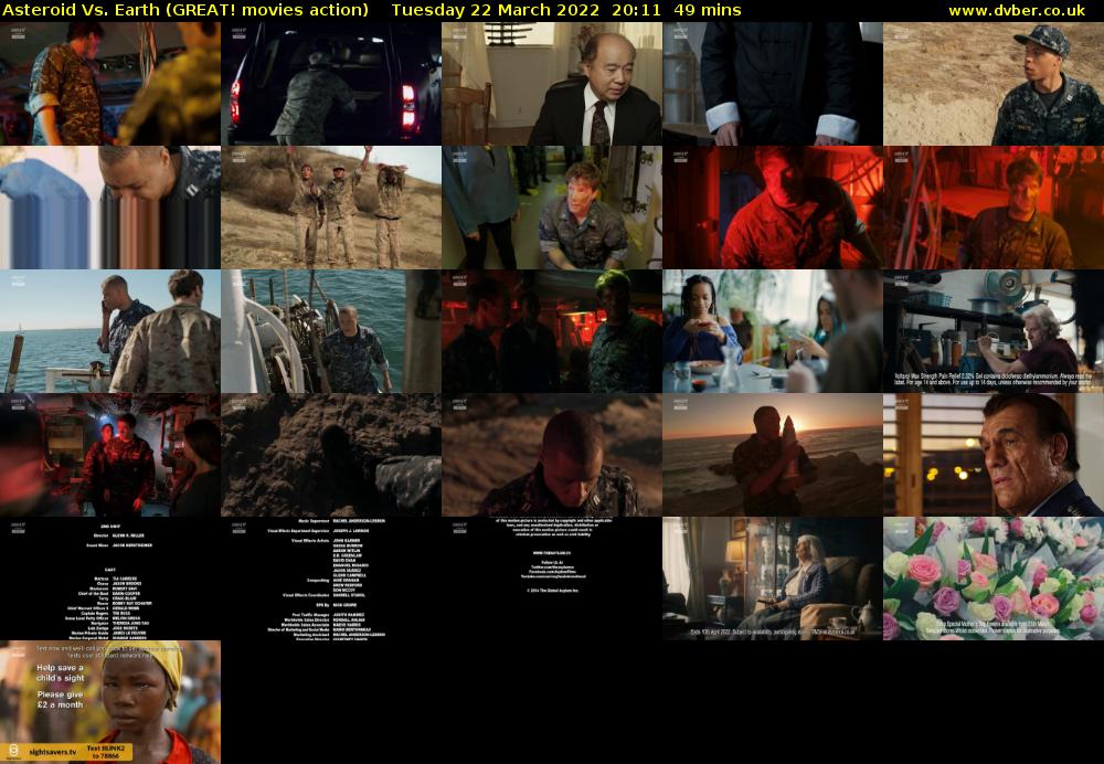 Asteroid Vs. Earth (GREAT! movies action) Tuesday 22 March 2022 20:11 - 21:00