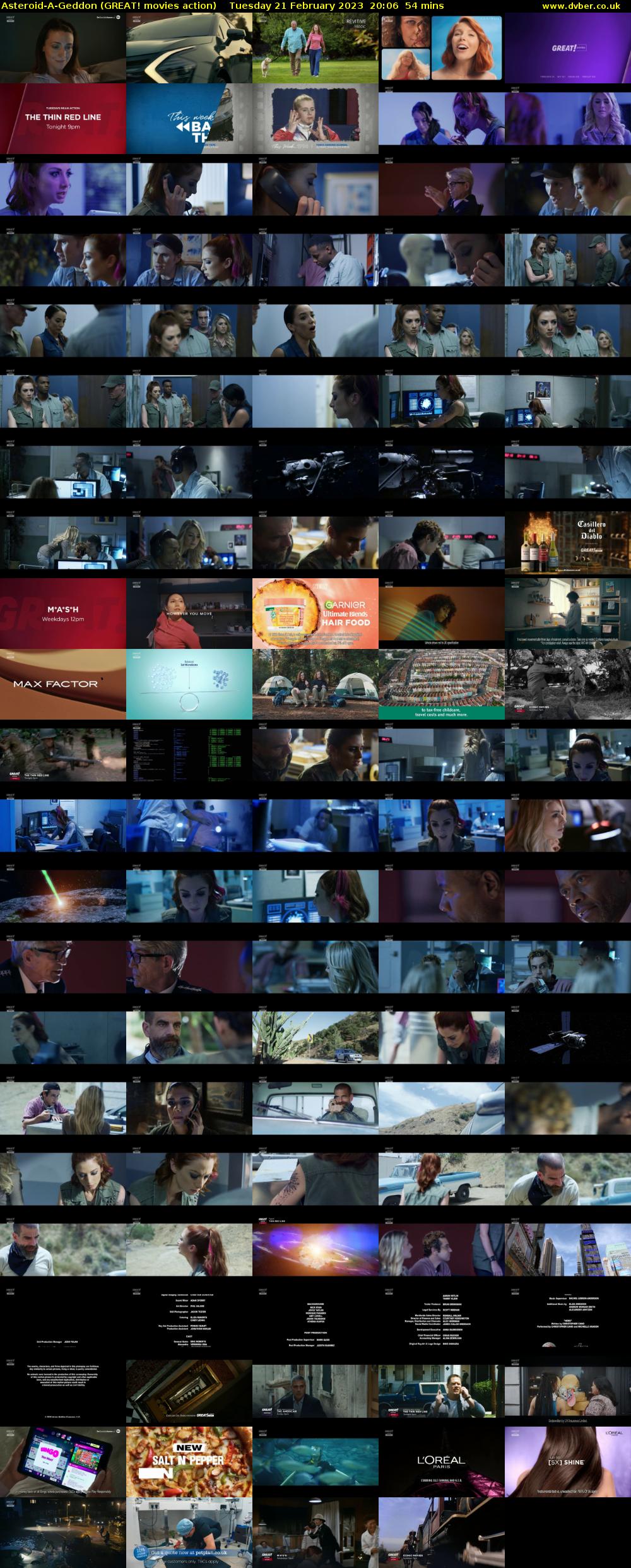 Asteroid-A-Geddon (GREAT! movies action) Tuesday 21 February 2023 20:06 - 21:00