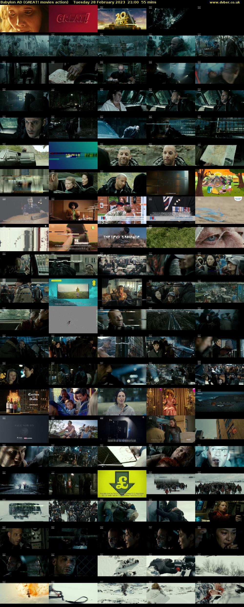 Babylon AD (GREAT! movies action) Tuesday 28 February 2023 21:00 - 21:55
