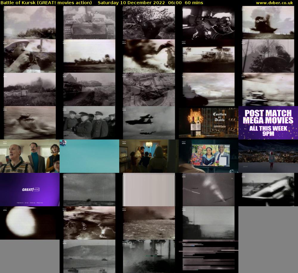Battle of Kursk (GREAT! movies action) Saturday 10 December 2022 06:00 - 07:00