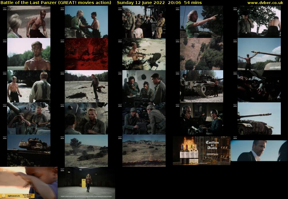 Battle of the Last Panzer (GREAT! movies action) Sunday 12 June 2022 20:06 - 21:00
