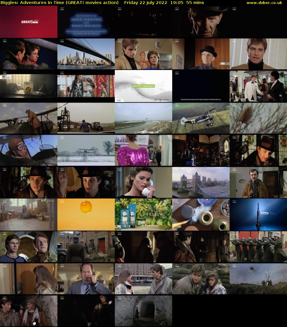 Biggles: Adventures In Time (GREAT! movies action) Friday 22 July 2022 19:05 - 20:00