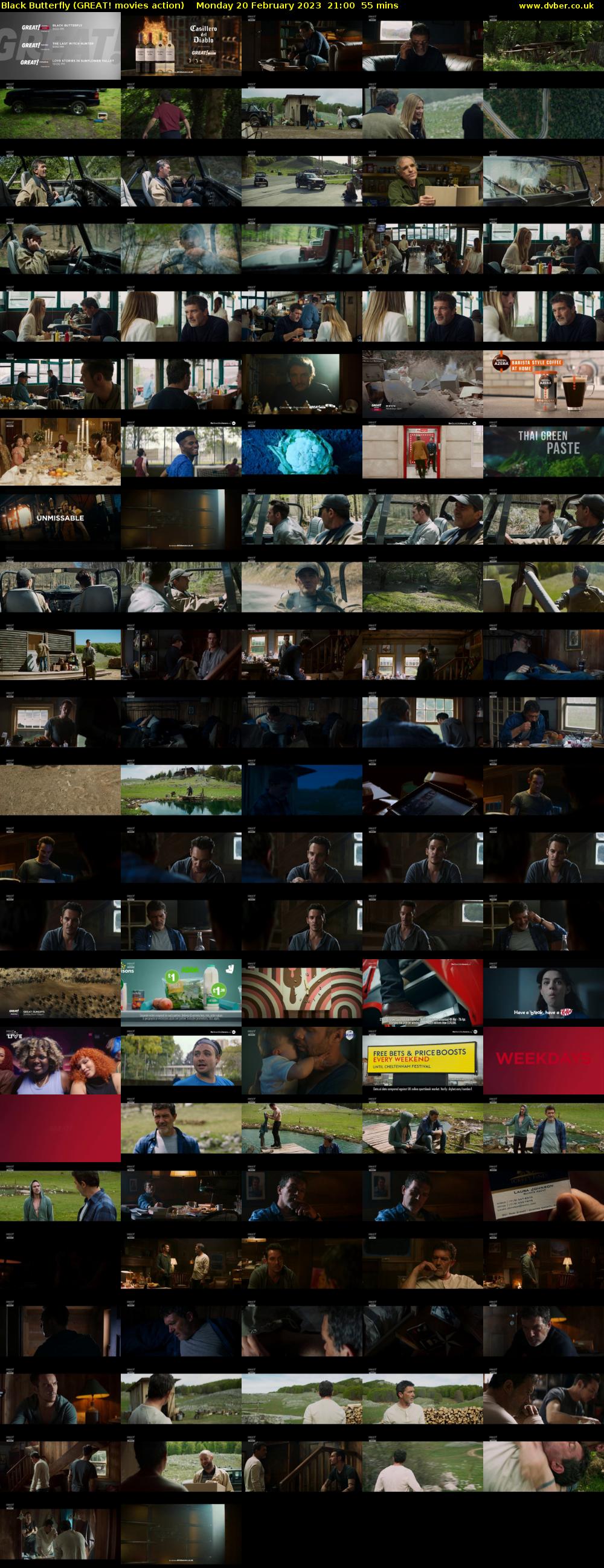 Black Butterfly (GREAT! movies action) Monday 20 February 2023 21:00 - 21:55