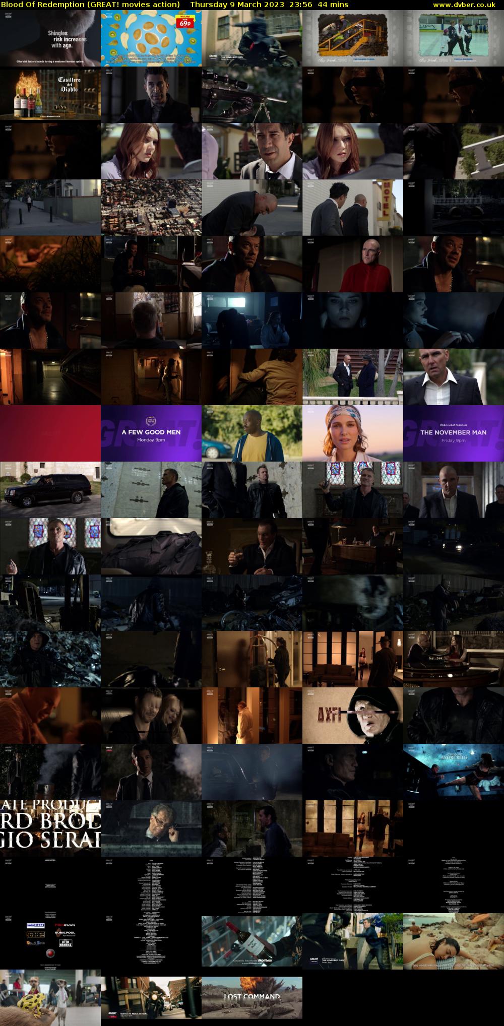 Blood Of Redemption (GREAT! movies action) Thursday 9 March 2023 23:56 - 00:40