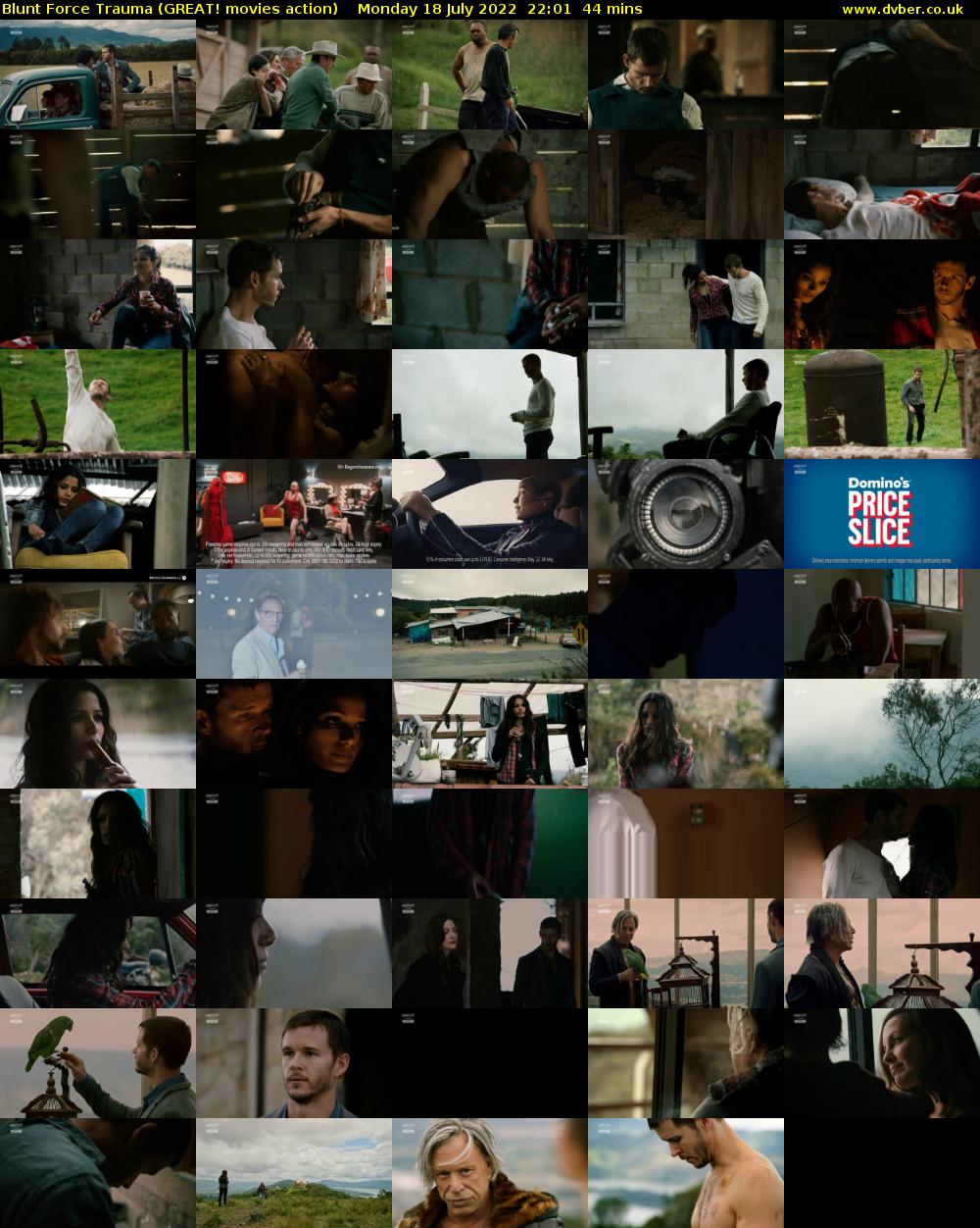 Blunt Force Trauma (GREAT! movies action) Monday 18 July 2022 22:01 - 22:45