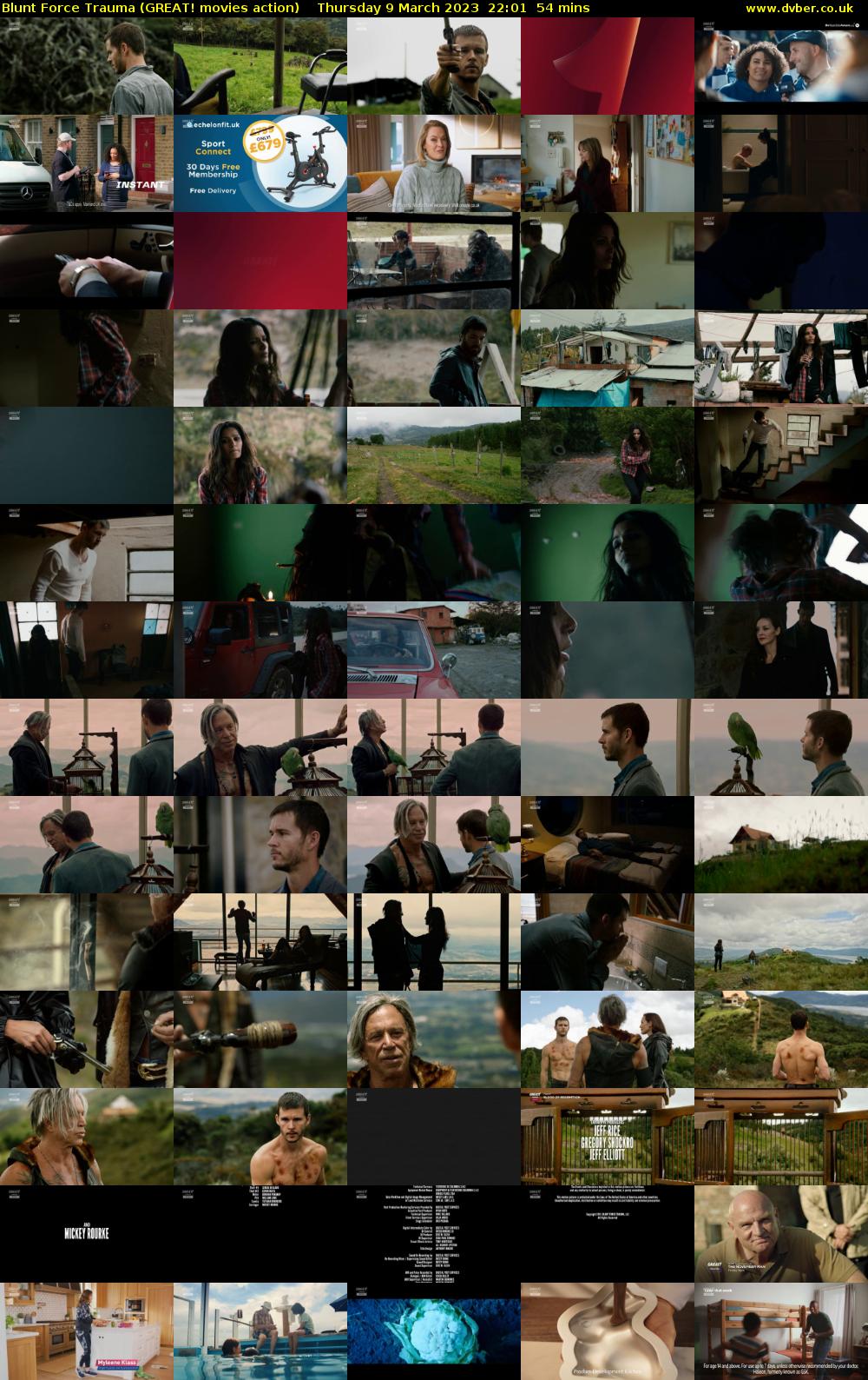 Blunt Force Trauma (GREAT! movies action) Thursday 9 March 2023 22:01 - 22:55