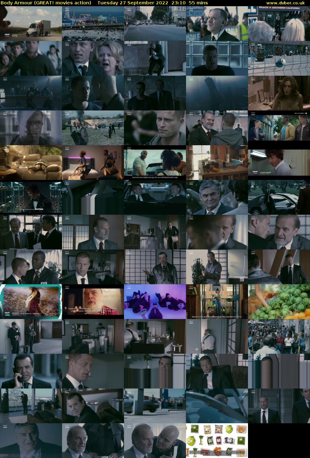 Body Armour (GREAT! movies action) Tuesday 27 September 2022 23:10 - 00:05