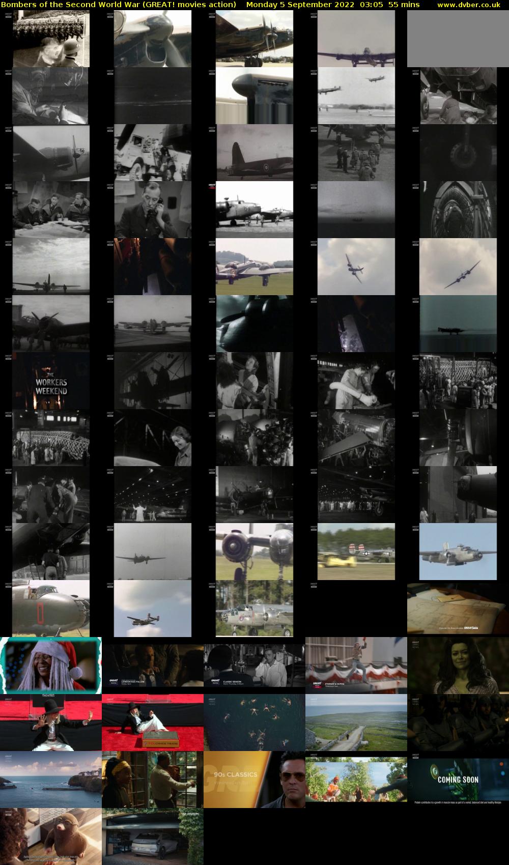 Bombers of the Second World War (GREAT! movies action) Monday 5 September 2022 03:05 - 04:00