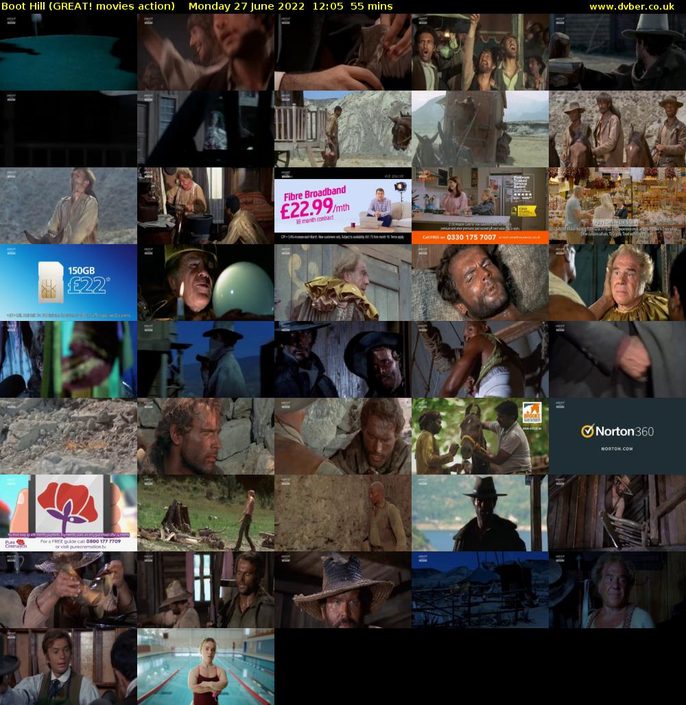 Boot Hill (GREAT! movies action) Monday 27 June 2022 12:05 - 13:00