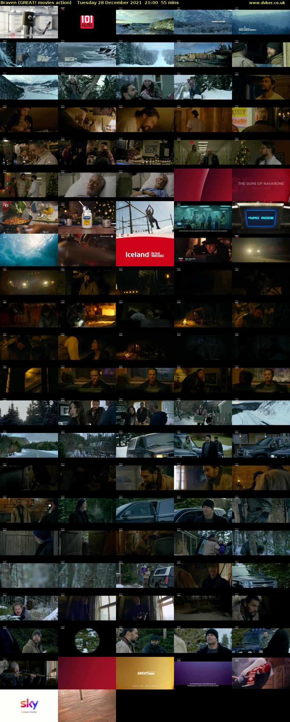 Braven (GREAT! movies action) Tuesday 28 December 2021 21:00 - 21:55